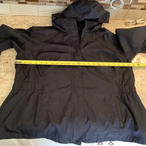 Fila Sport Women's Black Hooded Jacket Size XXL - Picture 8 of 9